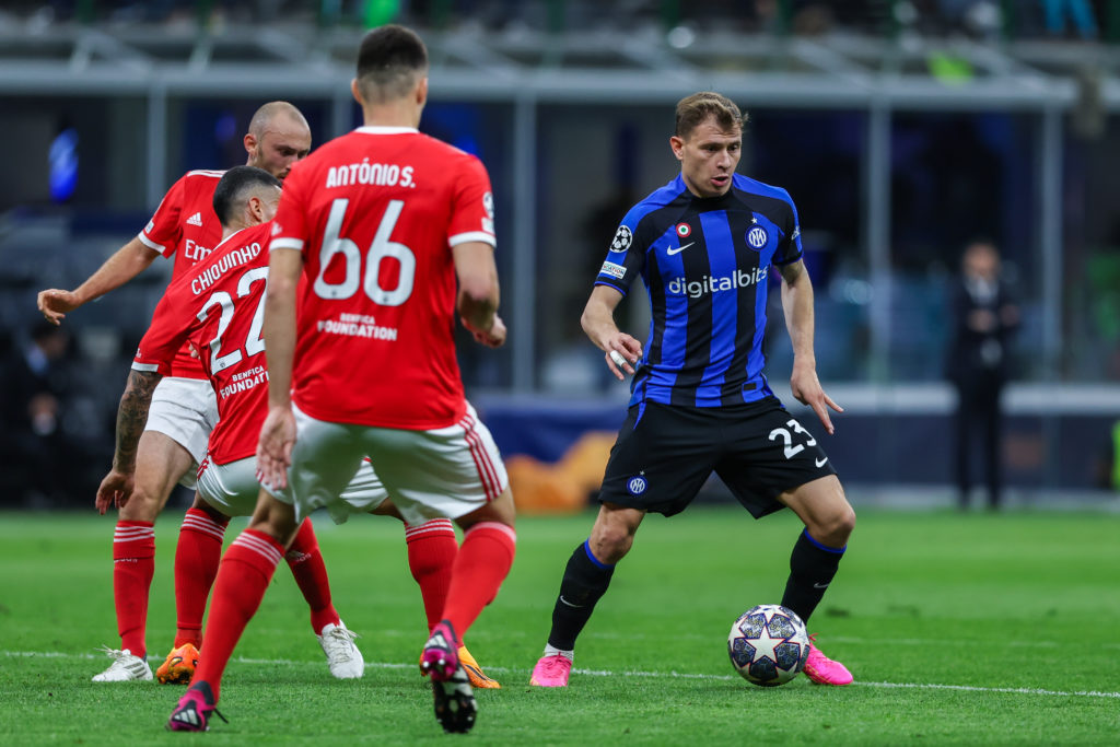 Nicolo Barella of FC Internazionale in action during the