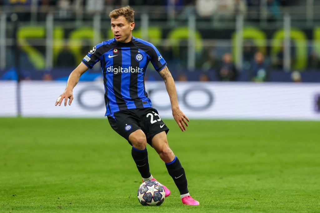 Nicolo Barella of FC Internazionale in action during the