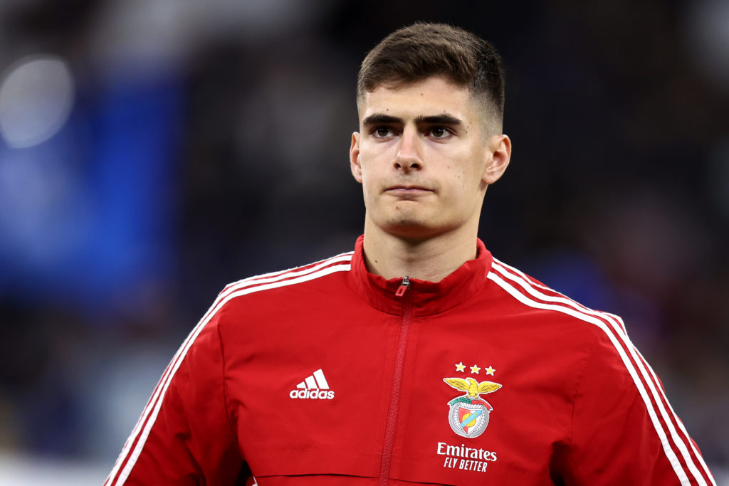Antonio Silva of SL Benfica looks on during the Uefa