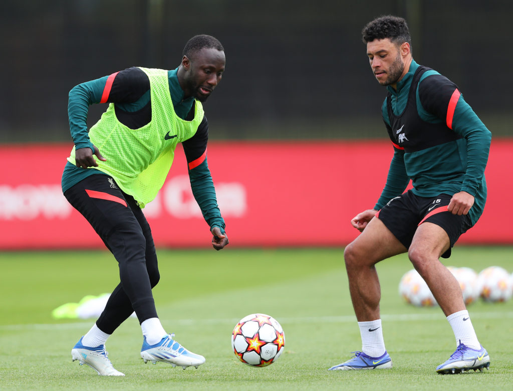 Alex Oxlade-Chamberlain and Naby Keita