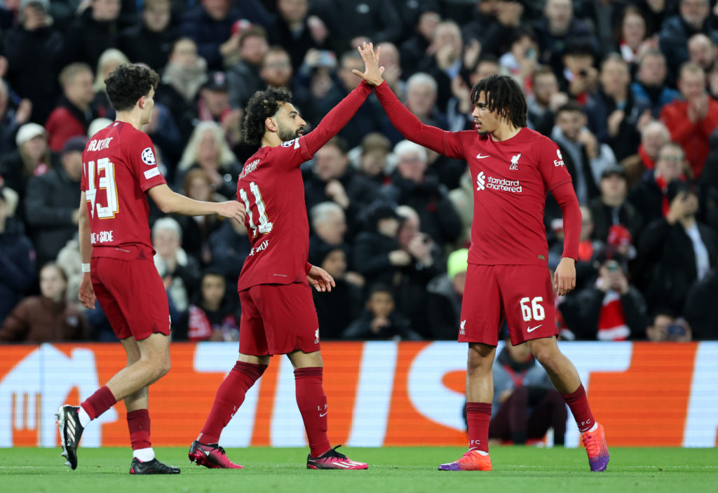 Liverpool FC v Real Madrid: Round of 16 Leg One - UEFA Champions League
