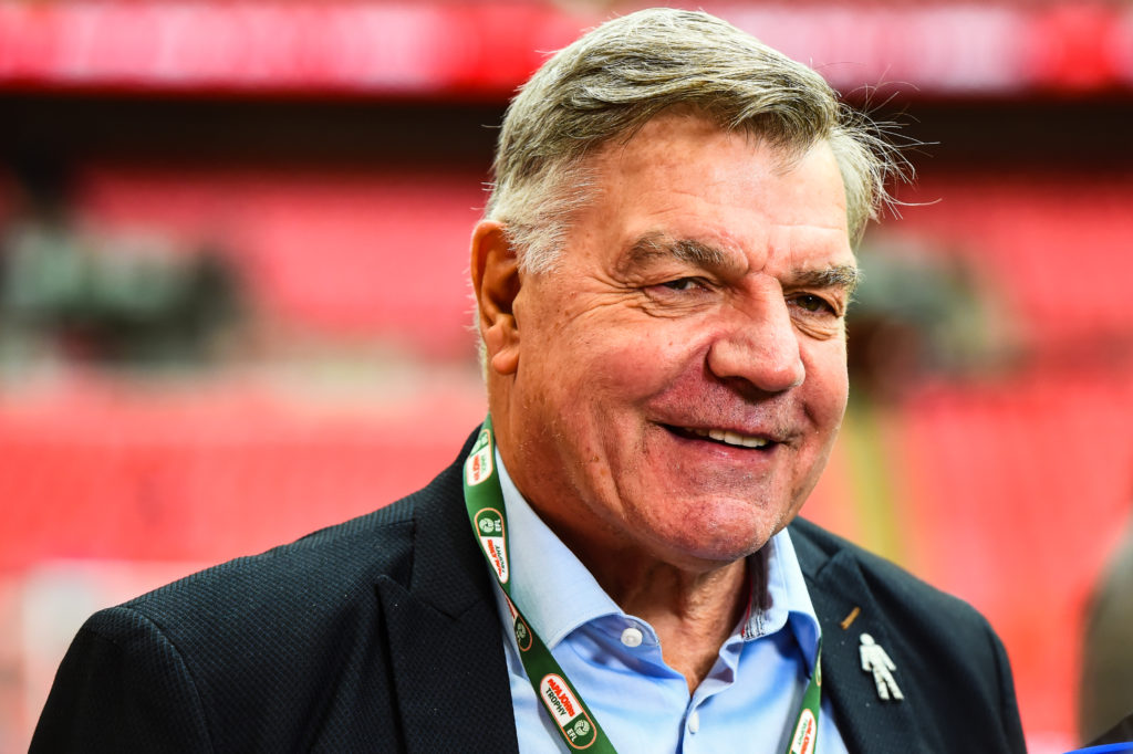 Sam Allardyce pictured during a cup final for Bolton.