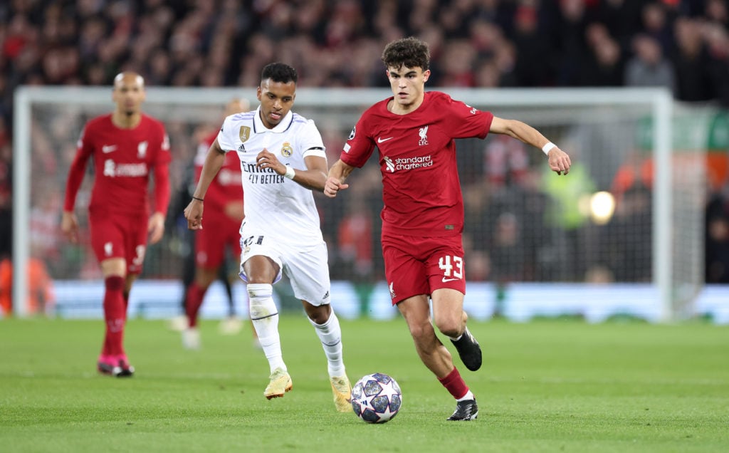Liverpool FC v Real Madrid: Round of 16 Leg One - UEFA Champions League