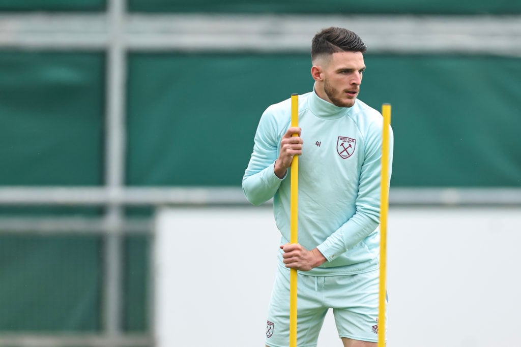 West Ham United FC Training Session And Press Conference - UEFA Europa Conference League Final 2022/23