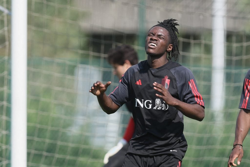 SOCCER RED DEVILS U21 EURO 2023 PREPARATIONS TRAINING