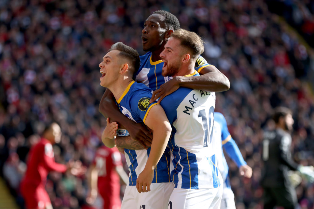 Liverpool FC v Brighton & Hove Albion - Premier League