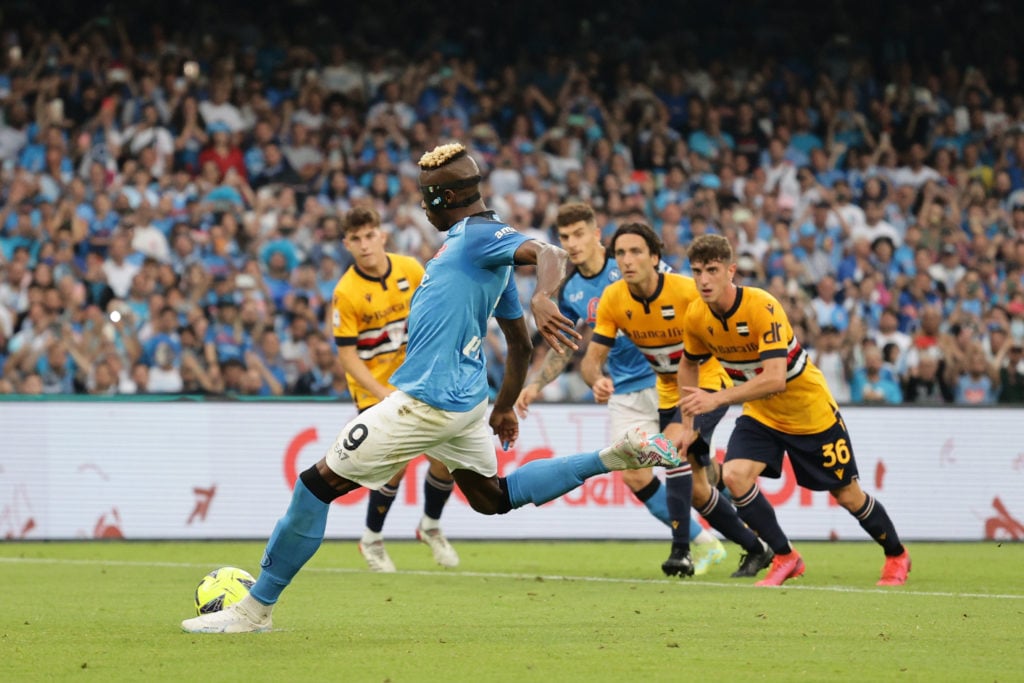 Football, Italian Serie A: SSC Napoli vs US Sampdoria