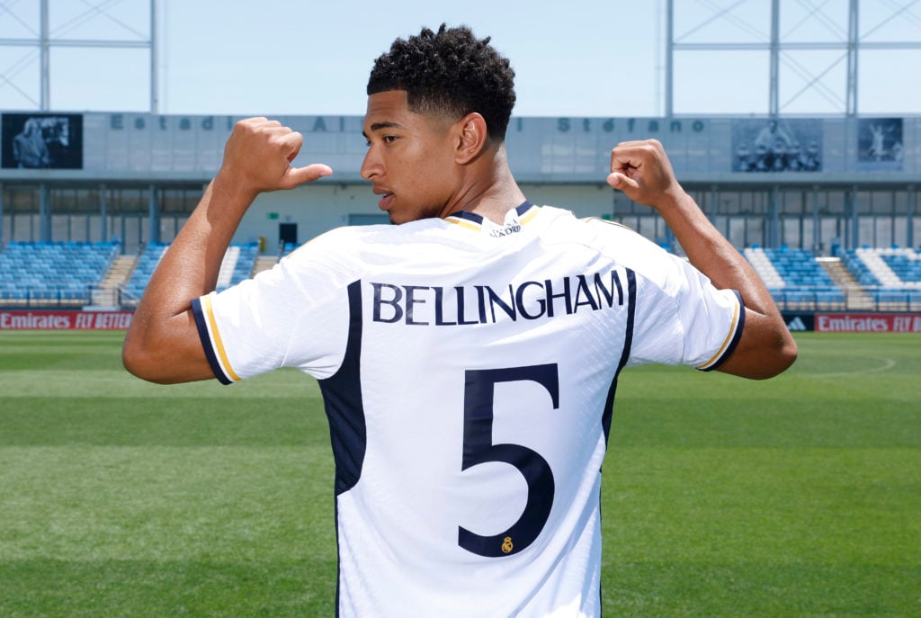 Real Madrid Unveil New Signing Jude Bellingham