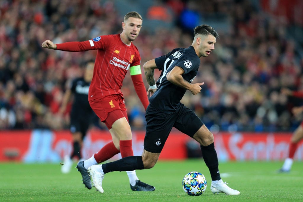 Liverpool FC v RB Salzburg: Group E - UEFA Champions League