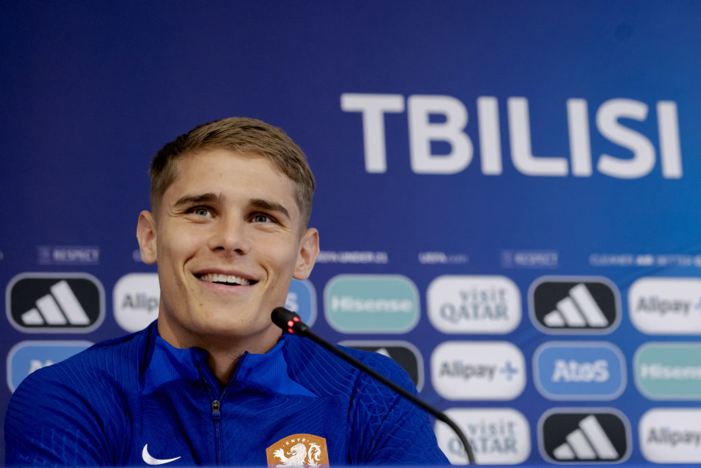 Press Conference Holland U21 -U21 Men