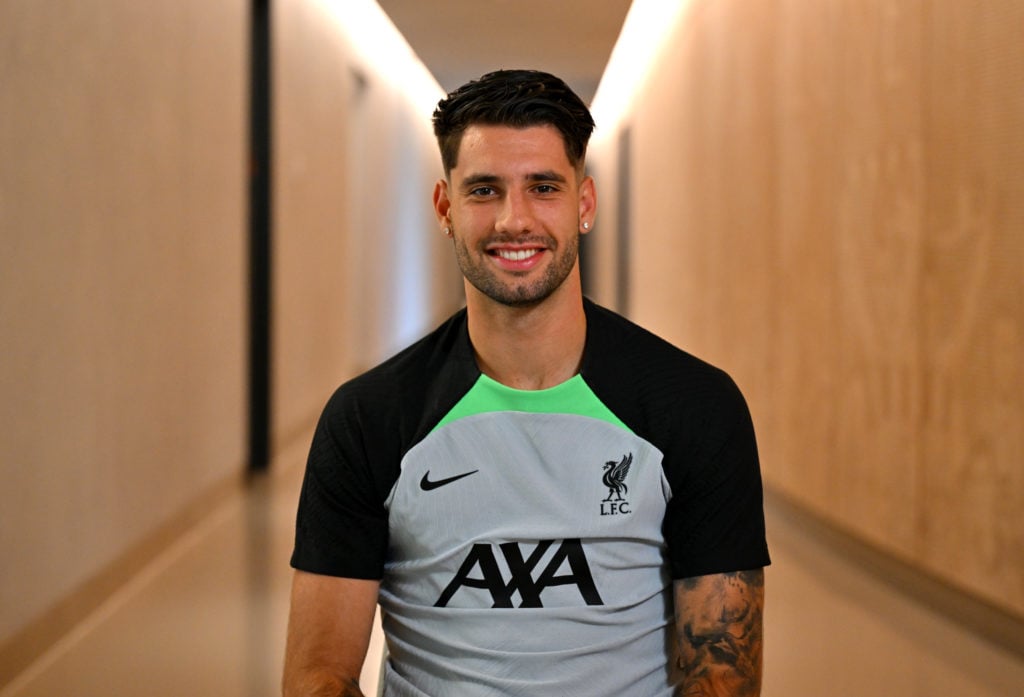 Liverpool Unveil New Signing Dominik Szoboszlai