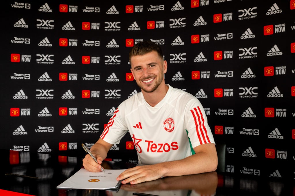 Manchester United UNveil New Signing Mason Mount
