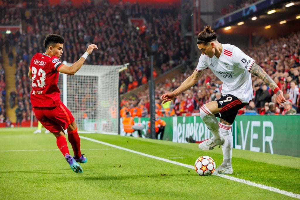 Liverpool FC v SL Benfica Quarter Final Leg Two - UEFA Champions League