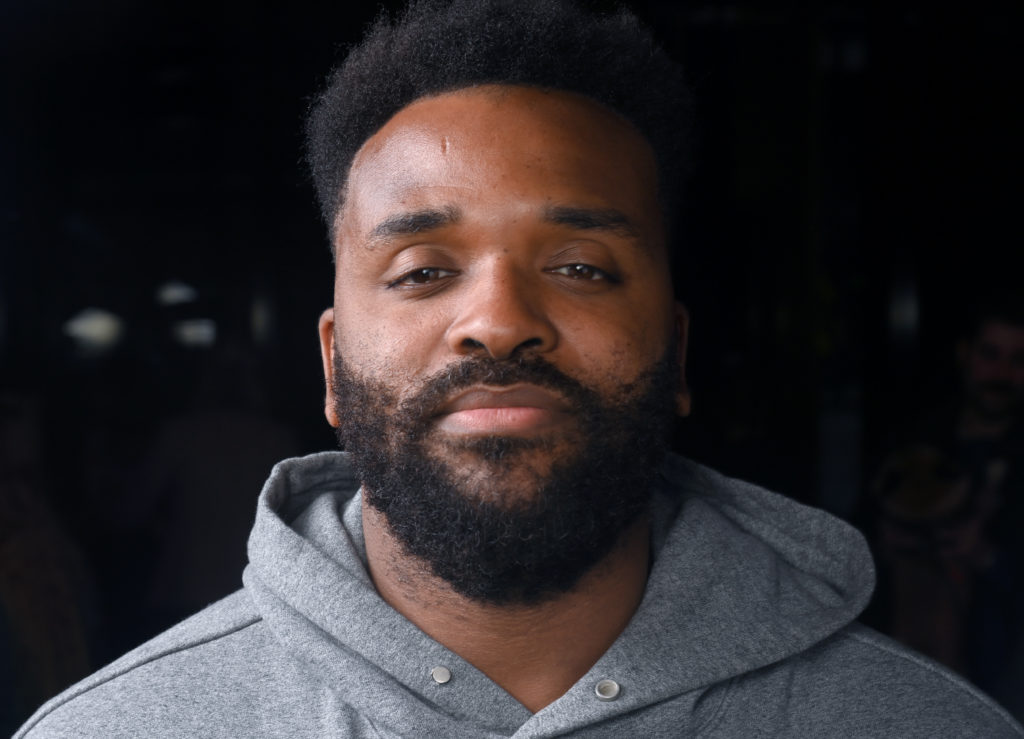 Darren Bent pictured during a photoshoot for Movember.