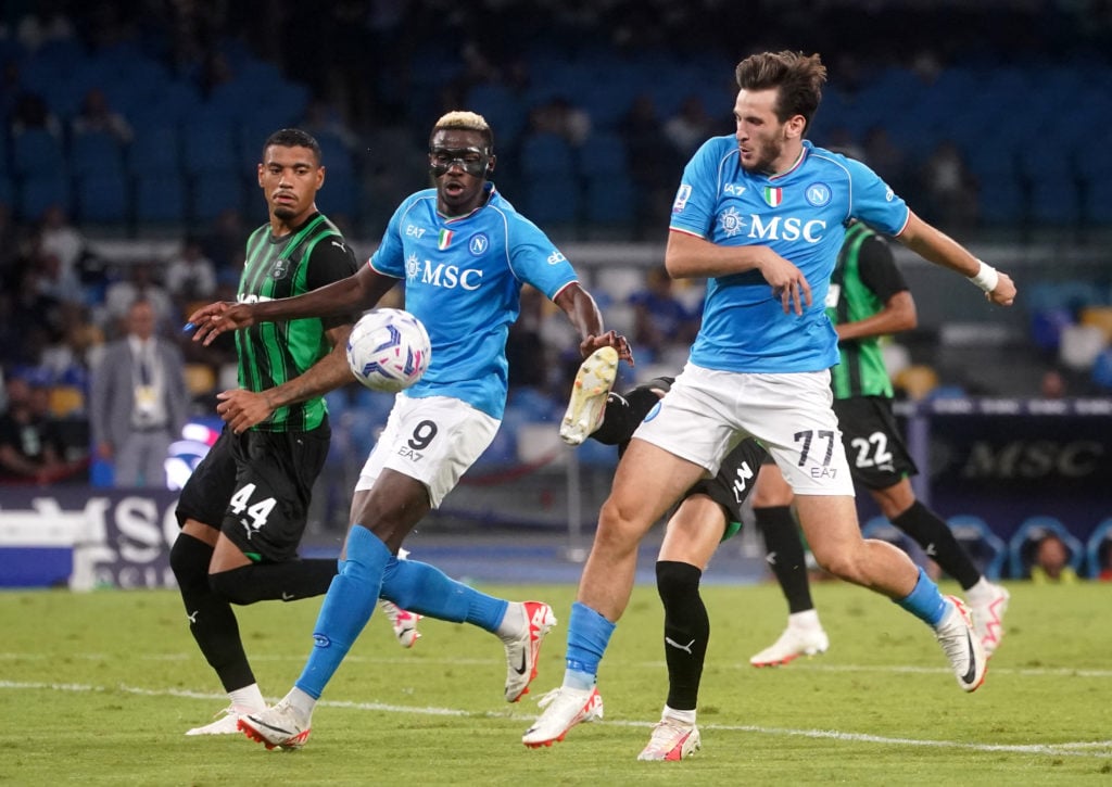 SSC Napoli v US Sassuolo - Serie A TIM