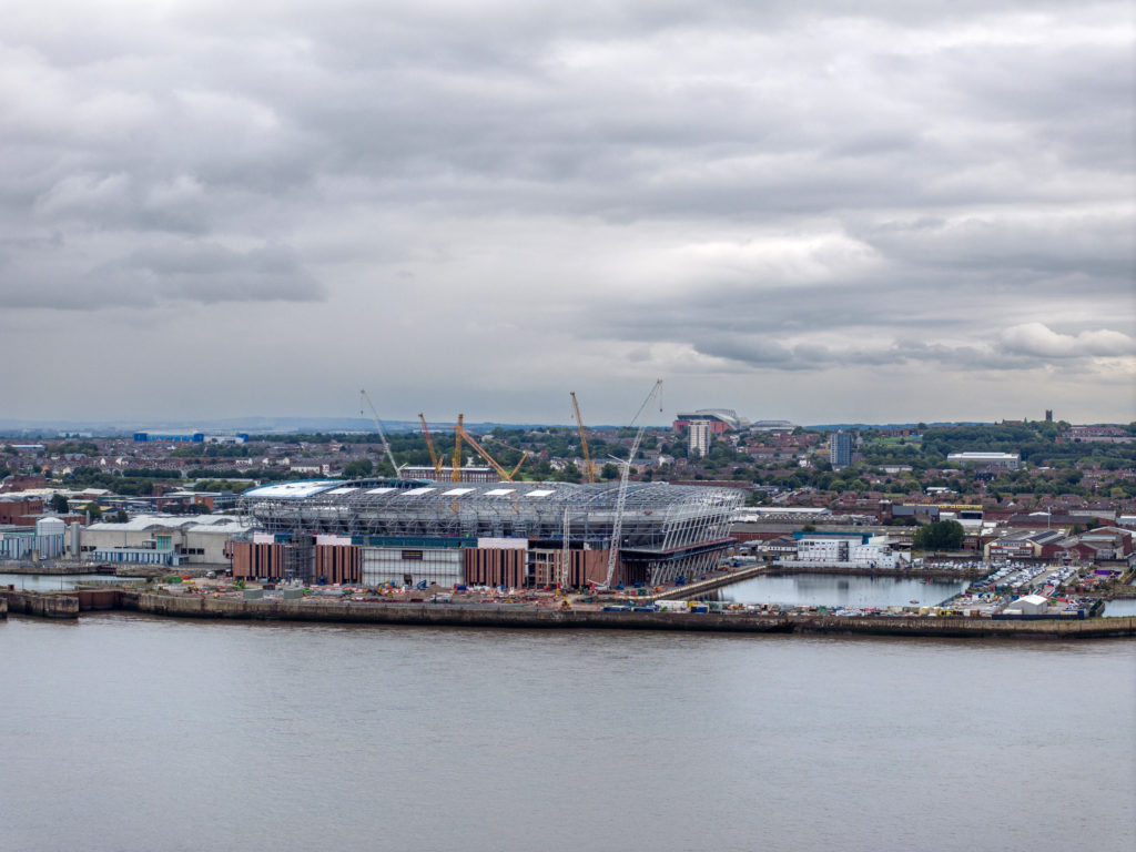 Construction Resumes On New Everton Stadium
