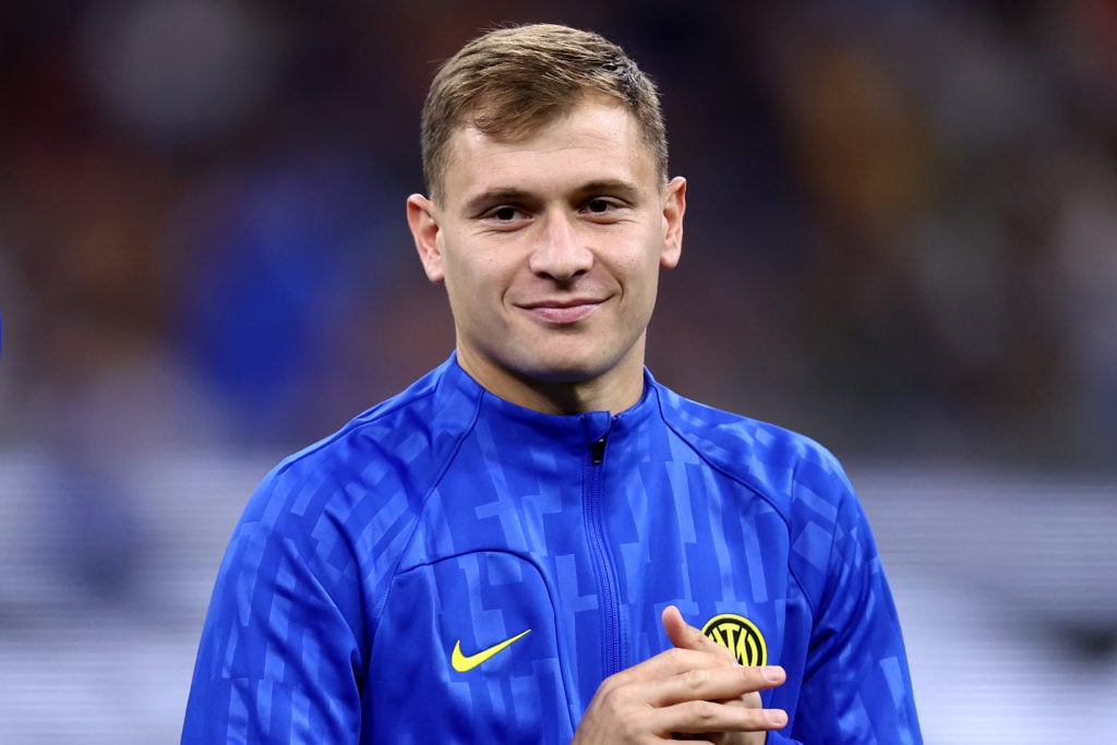 Nicolo Barella of Fc Internazionale looks on during the