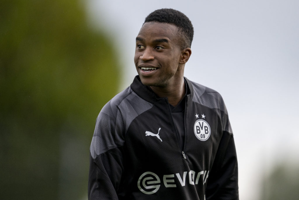 Borussia Dortmund Training Session And Press Conference - UEFA Champions League 2023/24