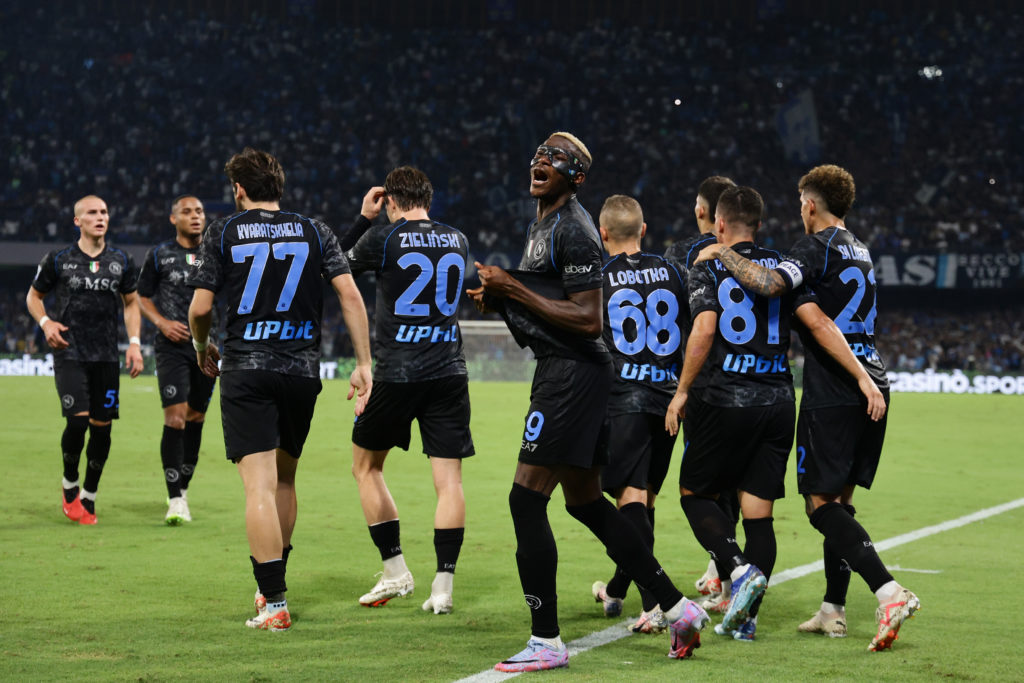 Football, Italian Serie A: SSC Napoli vs ACF Fiorentina