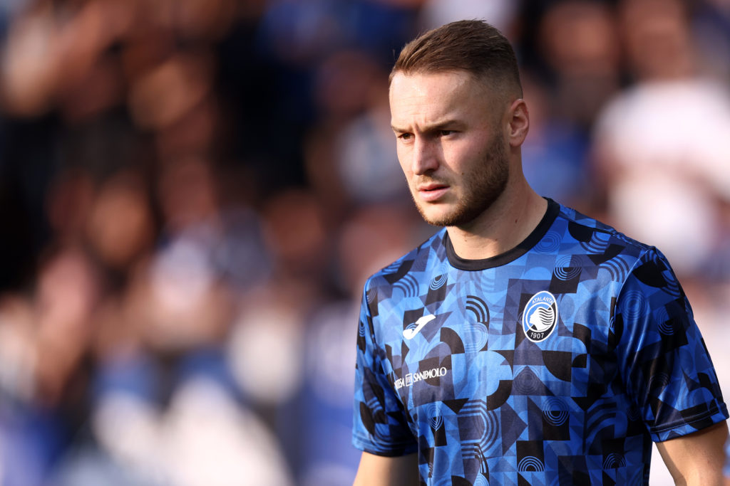 Teun Koopmeiners of Atalanta Bc during warm up before the