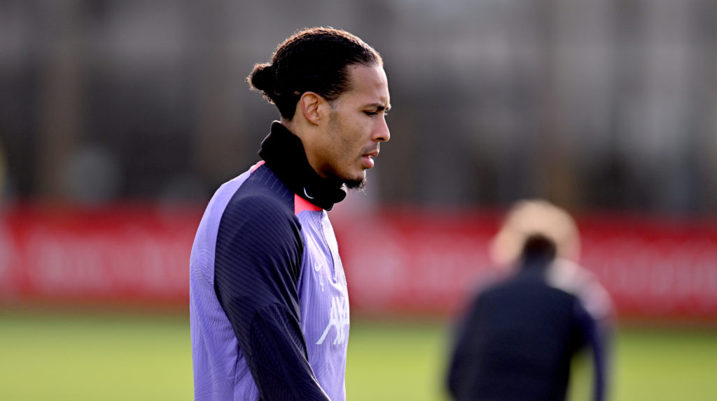 Liverpool FC Training Session And Press Conference - UEFA Europa League 2023/24