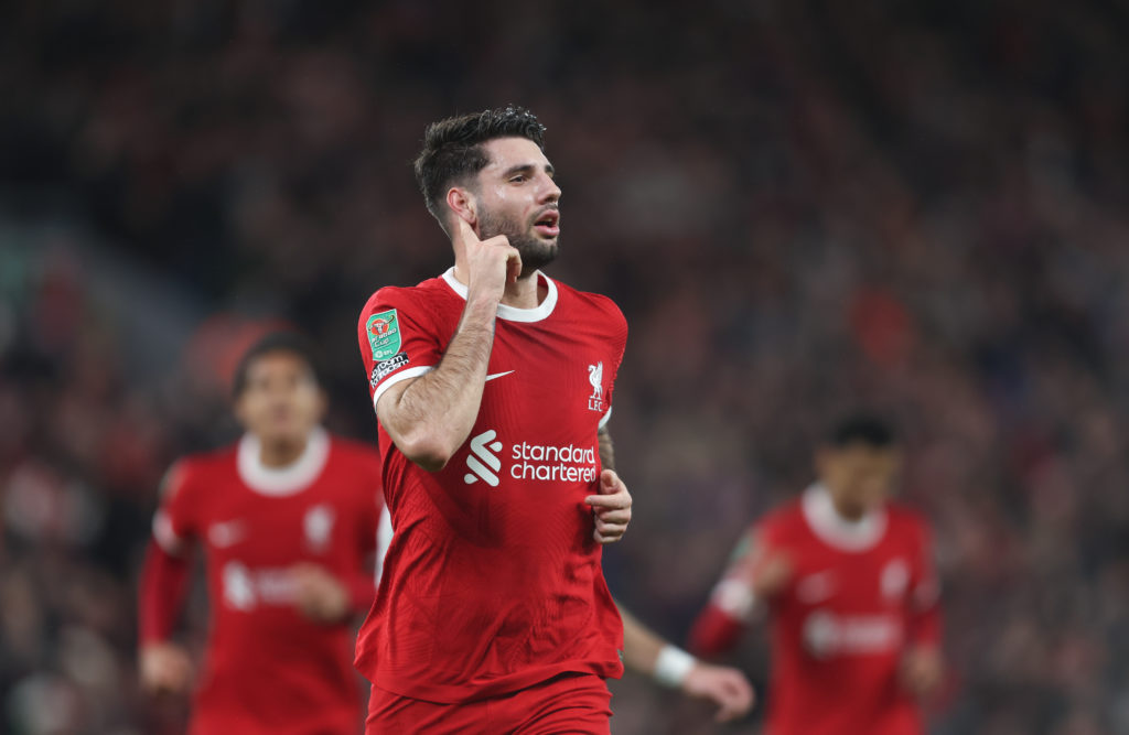Liverpool v West Ham United - Carabao Cup Quarter Final