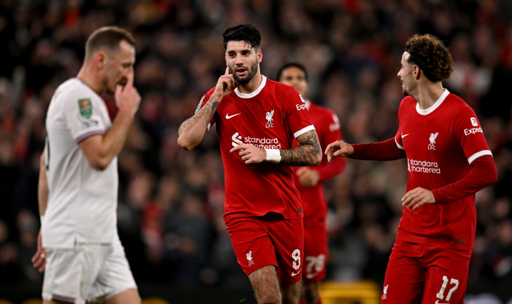 Liverpool v West Ham United - Carabao Cup Quarter Final