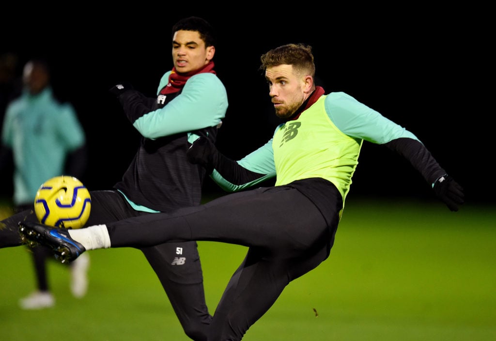 Liverpool FC Training Session