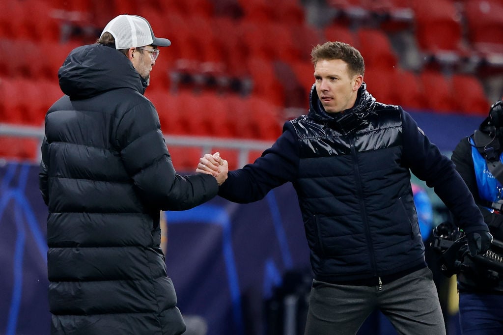 RB Leipzig v Liverpool FC - UEFA Champions League Round Of 16 Leg One