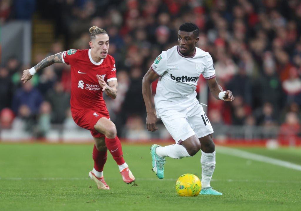 Liverpool v West Ham United - Carabao Cup Quarter Final