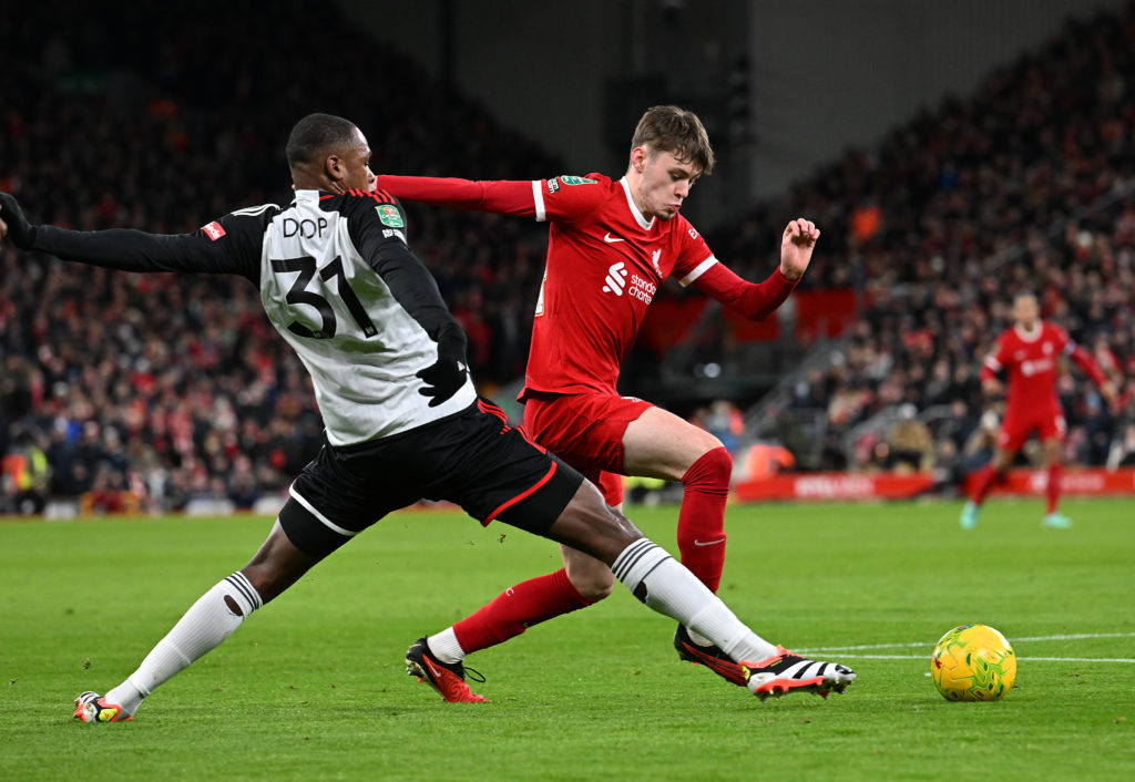 Liverpool v Fulham - Carabao Cup Semi Final First Leg