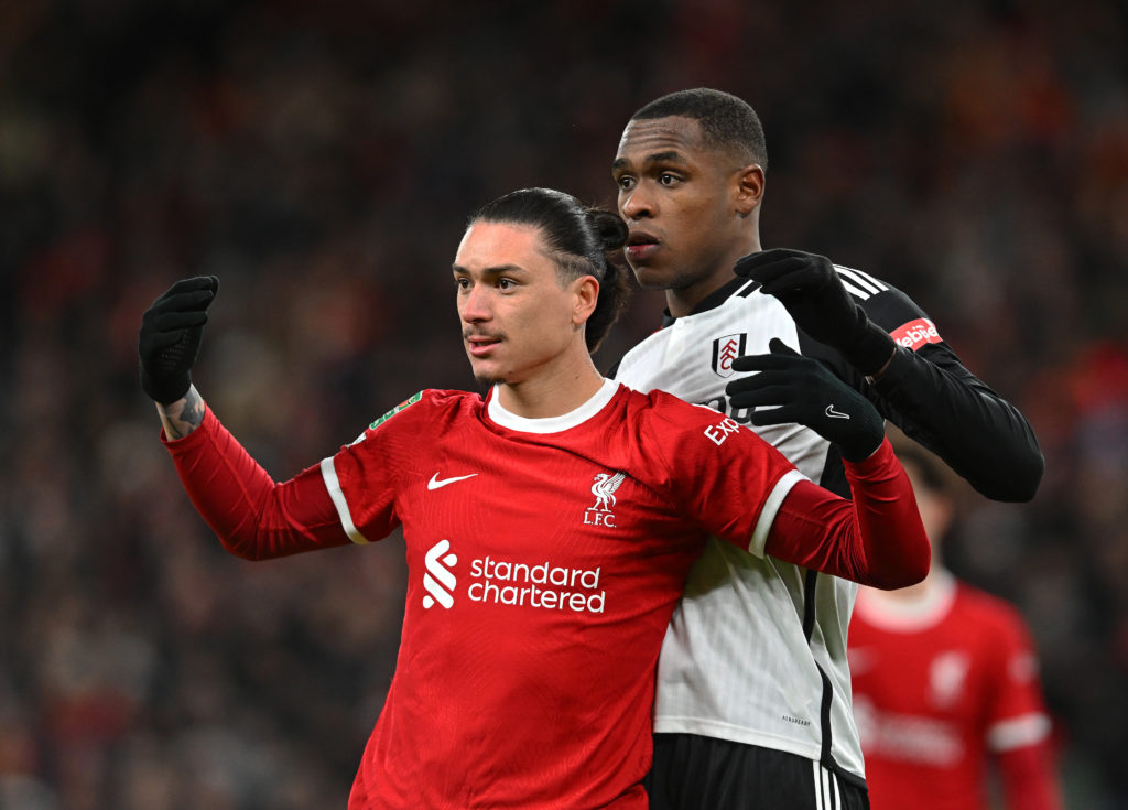 Liverpool v Fulham - Carabao Cup Semi Final First Leg