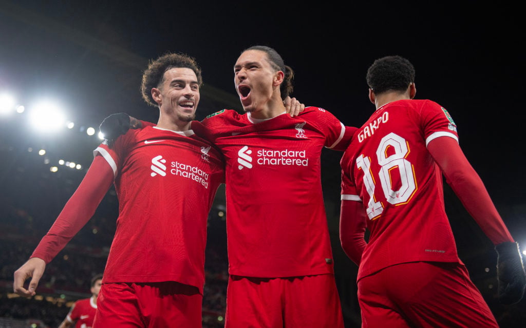 Liverpool v Fulham - Carabao Cup Semi Final First Leg