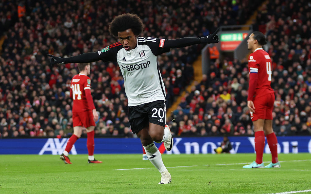 Liverpool v Fulham - Carabao Cup Semi Final First Leg
