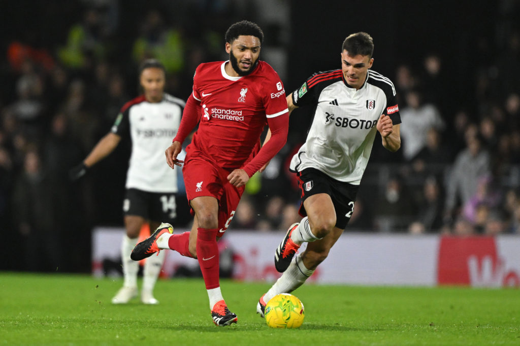 Fulham v Liverpool - Carabao Cup Semi Final Second Leg