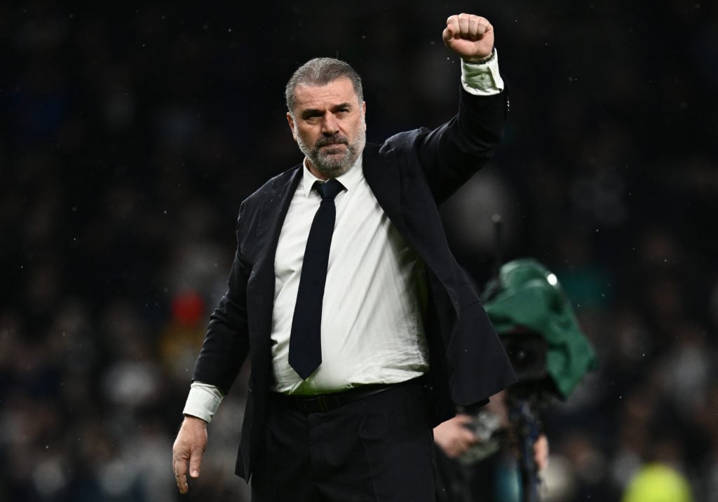 Ange Postecoglou managing Spurs