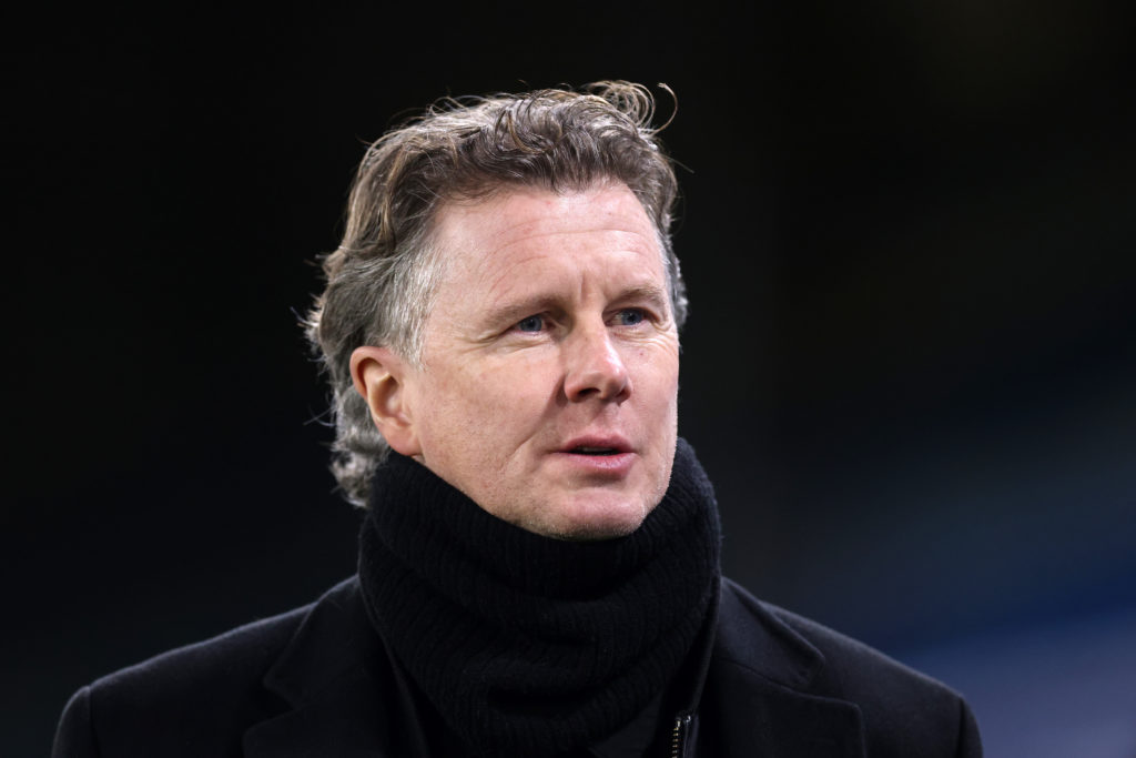 Steve McManaman pictured during the FA Youth Cup quarter final.