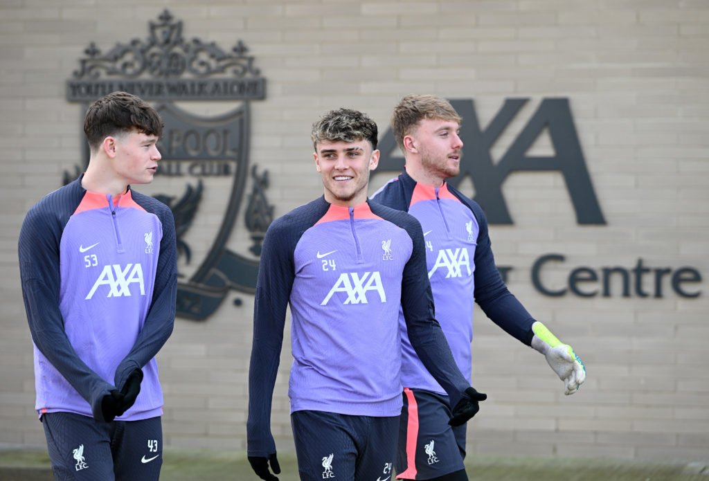 Liverpool FC Training And  Press Conference - UEFA Europa League 2023/24