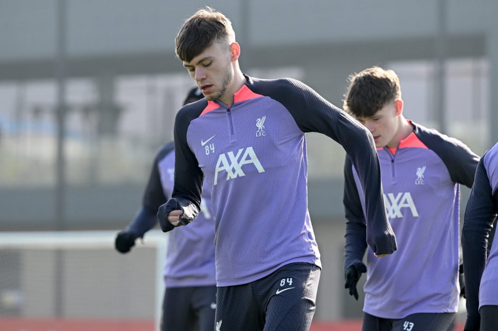 Liverpool FC Training And Press Conference - UEFA Europa League 2023/24