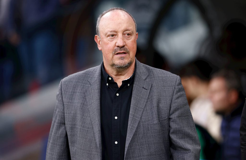 Rc Celta De Vigo manager Rafa Benitez vs Real Madrid in La Liga