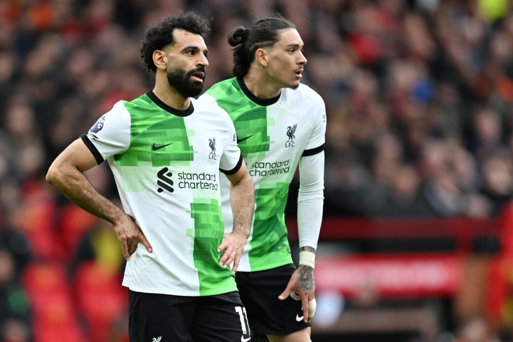 Mohamed Salah and Darwin nUNEZ