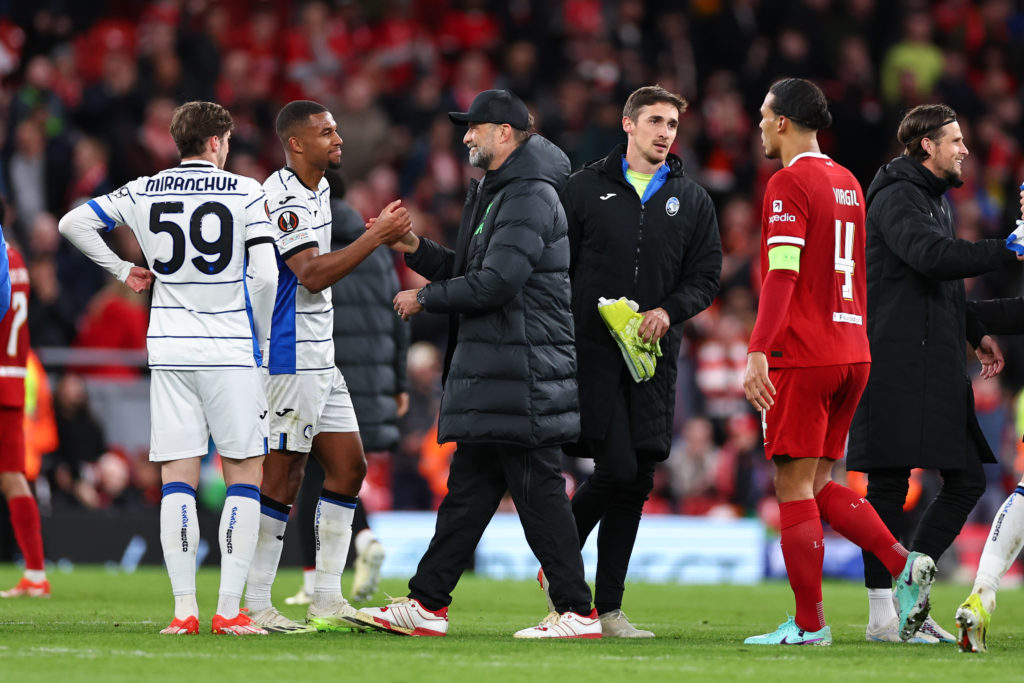 Liverpool FC v Atalanta: Quarter-Final First Leg - UEFA Europa League 2023/24