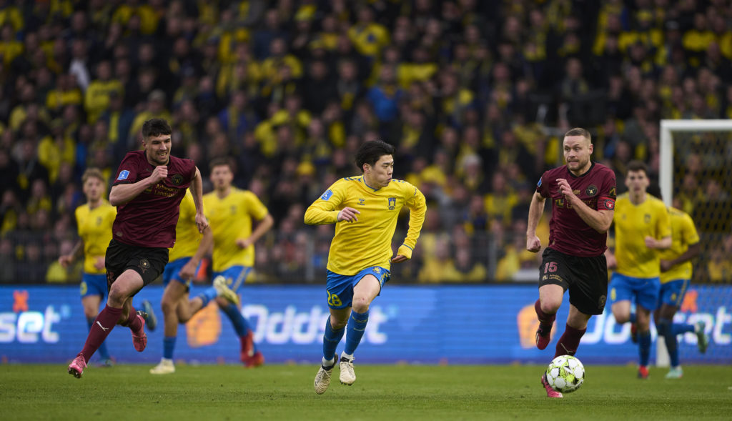 Brondby IF vs FC Midtjylland - Danish 3F Superliga