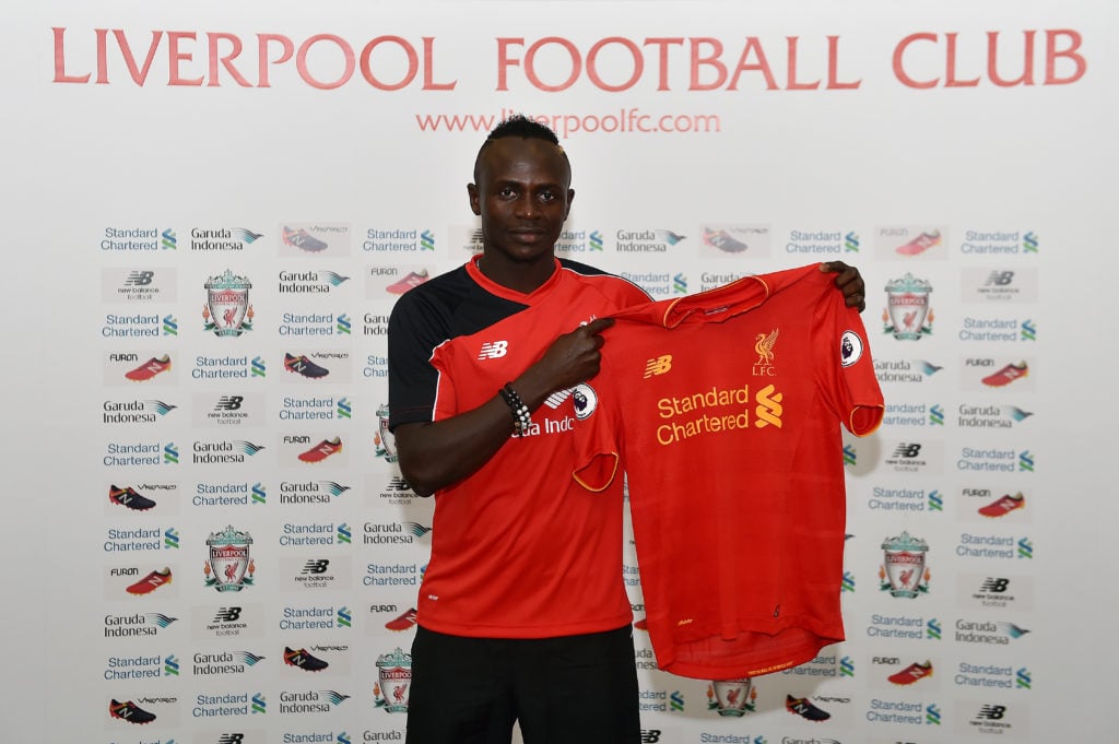 Liverpool Unveil New Signing Sadio Mane