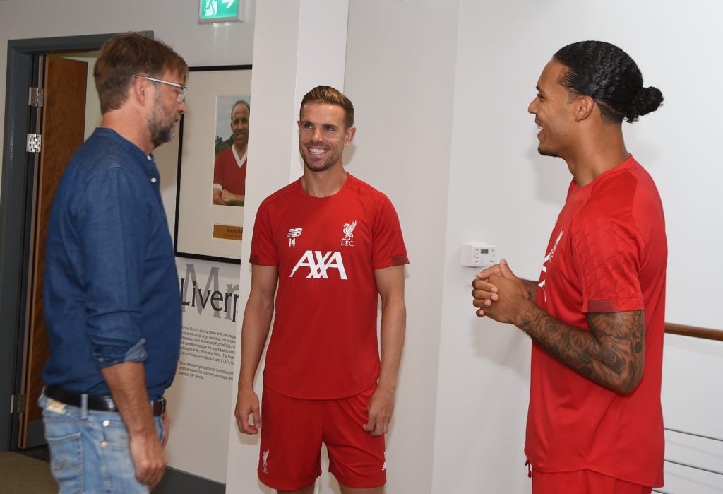 Liverpool Pre-Season Training Session