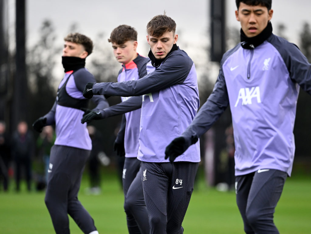 Liverpool FC Training And Press Conference - UEFA Europa League 2023/24