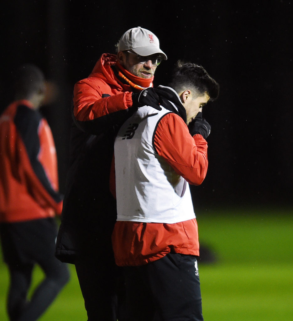 Liverpool Training Session