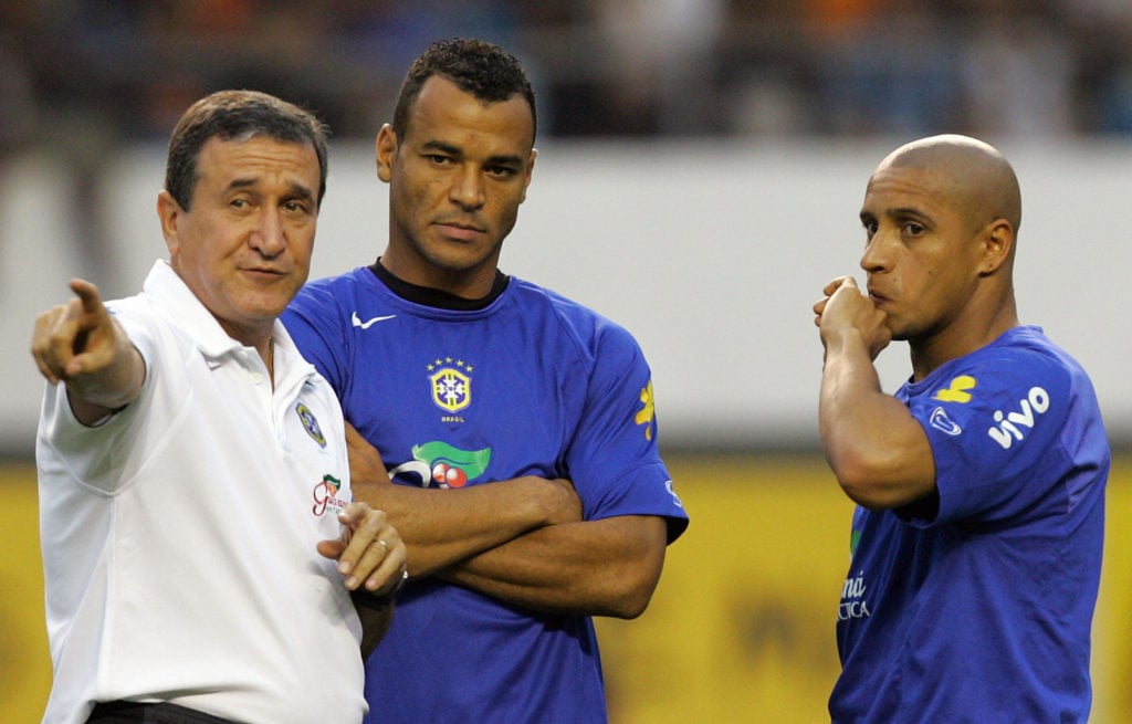 Brazil's soccer team coach Carlos Albert