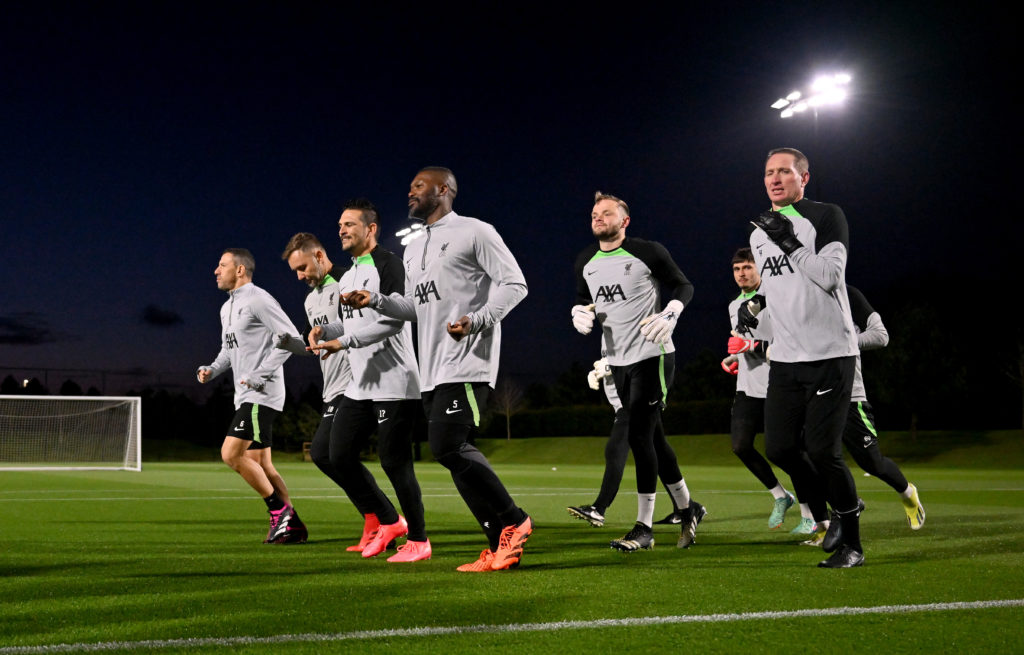 Liverpool Legends Training and Press Conference