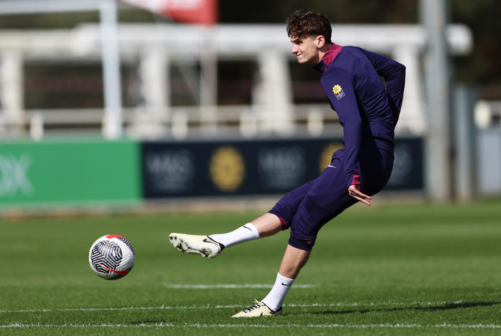 England U21s Training Session